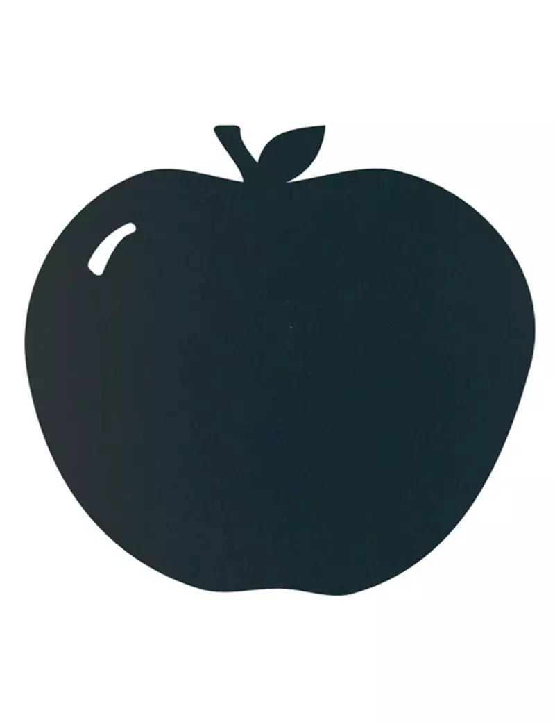 Lavagna da Parete Silhouette Securit - 32x30 cm - Mela - FB-APPLE (Nero) Lavagna da Parete Silhouette Securit - 32x30 cm - Mela - FB-APPLE (Nero)