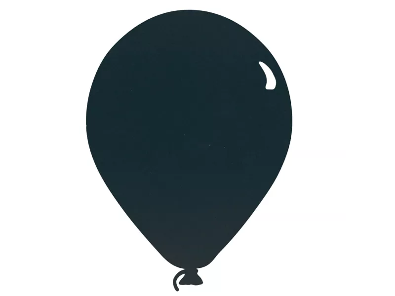 Lavagna da Parete Silhouette Securit - 40x29 cm - Palloncino - FB-BALLOON (Nero)