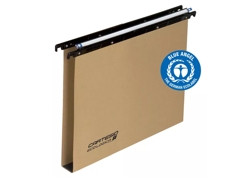 Cartelle Sospese Cartesio Bertesi - Cassetto - 39 cm - U - 100/395 3-A1 (Avana Conf. 25)