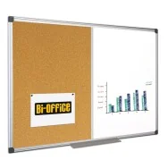 Lavagna Combinata Bi-Office - 120x90cm - XA0503170 (Bianco e Sughero)