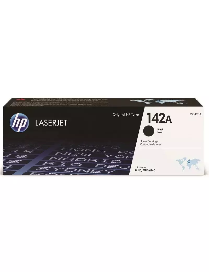 Toner Originale HP W1420A 142A (Nero 950 pagine) Toner Originale HP W1420A 142A (Nero 950 pagine)