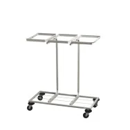 Carrello Mobile Portasacco Triflux Medial International - 83,3x36x90 cm - 108010 (Bianco)