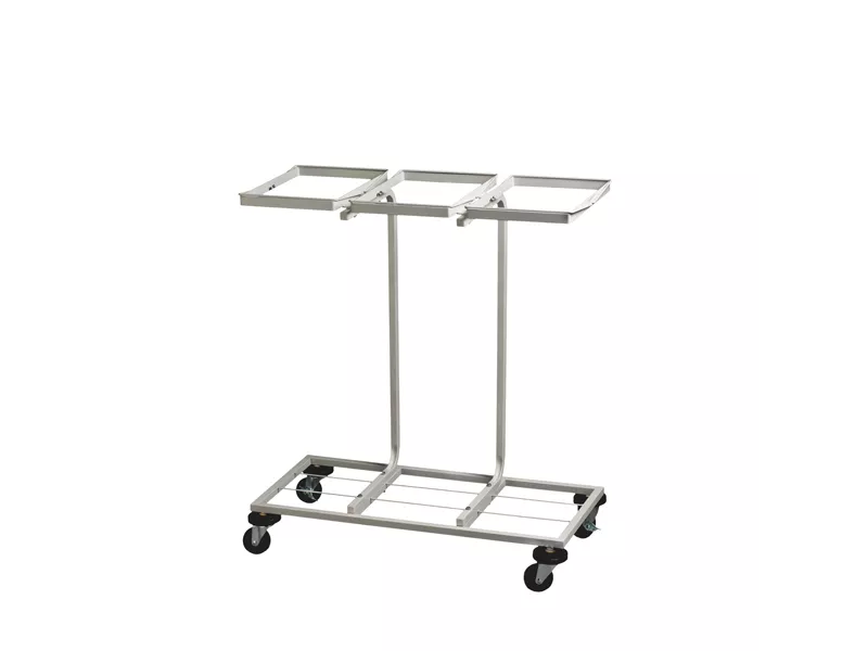 Carrello Mobile Portasacco Triflux Medial International - 83,3x36x90 cm - 108010 (Bianco)