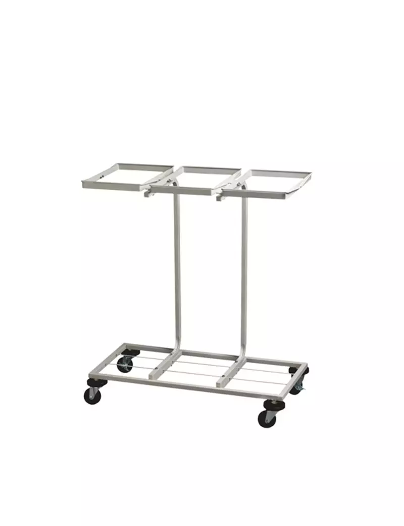 Carrello Mobile Portasacco Triflux Medial International - 83,3x36x90 cm - 108010 (Bianco)