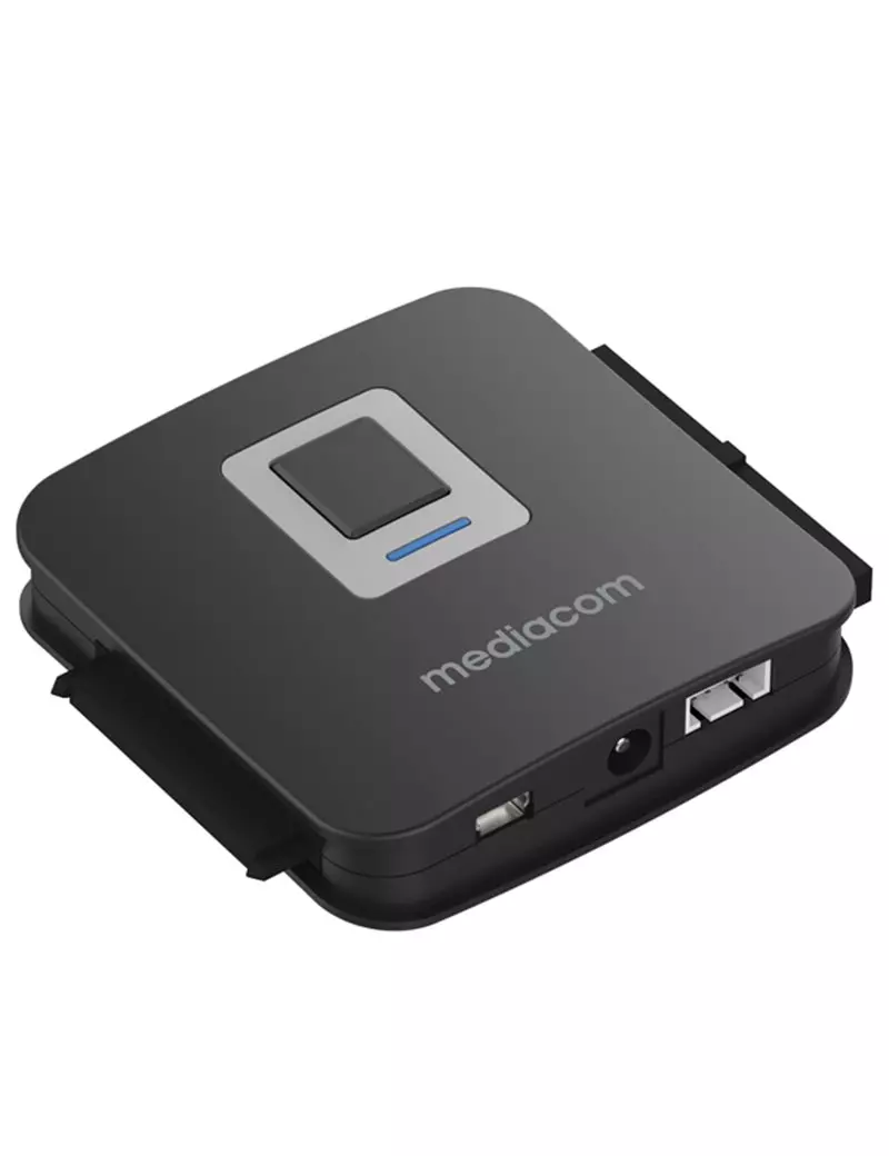 Adattatore per Hard Disk SATA/IDE Mediacom - USB 3.0 - MD-S403 (Nero)
