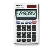 Calcolatrice Tascabile EL-379SB Sharp - EL379SB (Bianco)