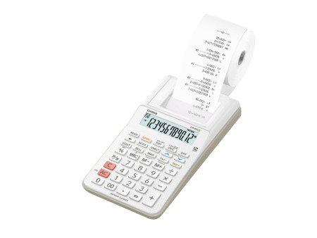 Calcolatrice Scrivente HR-8RCE Casio - R-8RCE-WE-W-EC (Bianco)