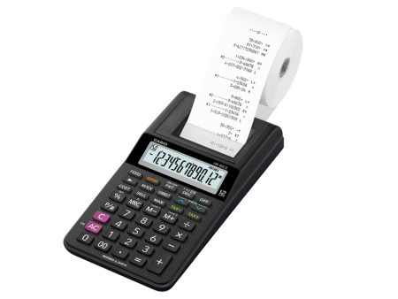 Calcolatrice Scrivente HR-8RCE Casio - HR-8RCE-BK-W-EC (Nero)