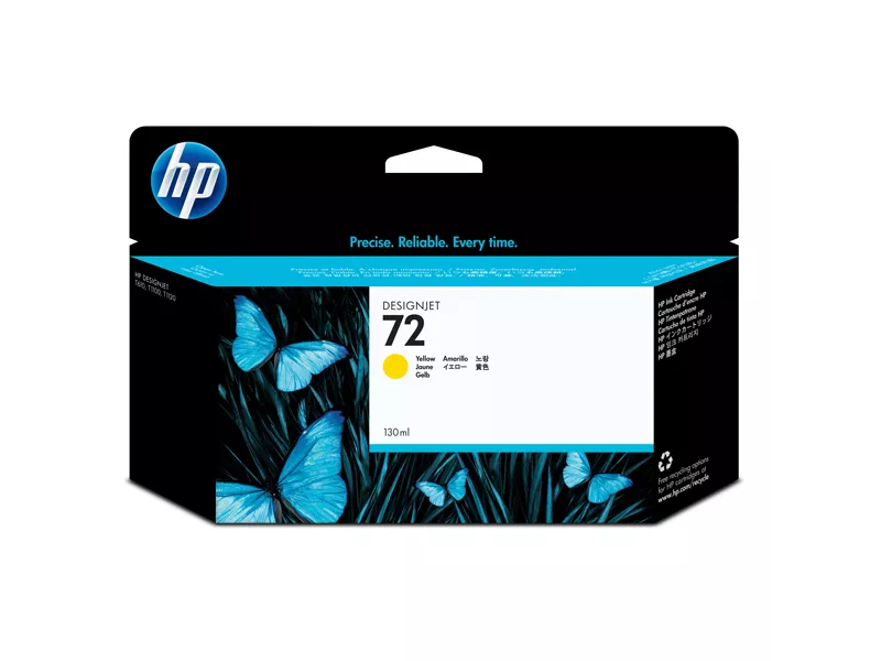 Cartuccia Originale HP C9373A 72 (Giallo 130 ml) Cartuccia Originale HP C9373A 72 (Giallo 130 ml)