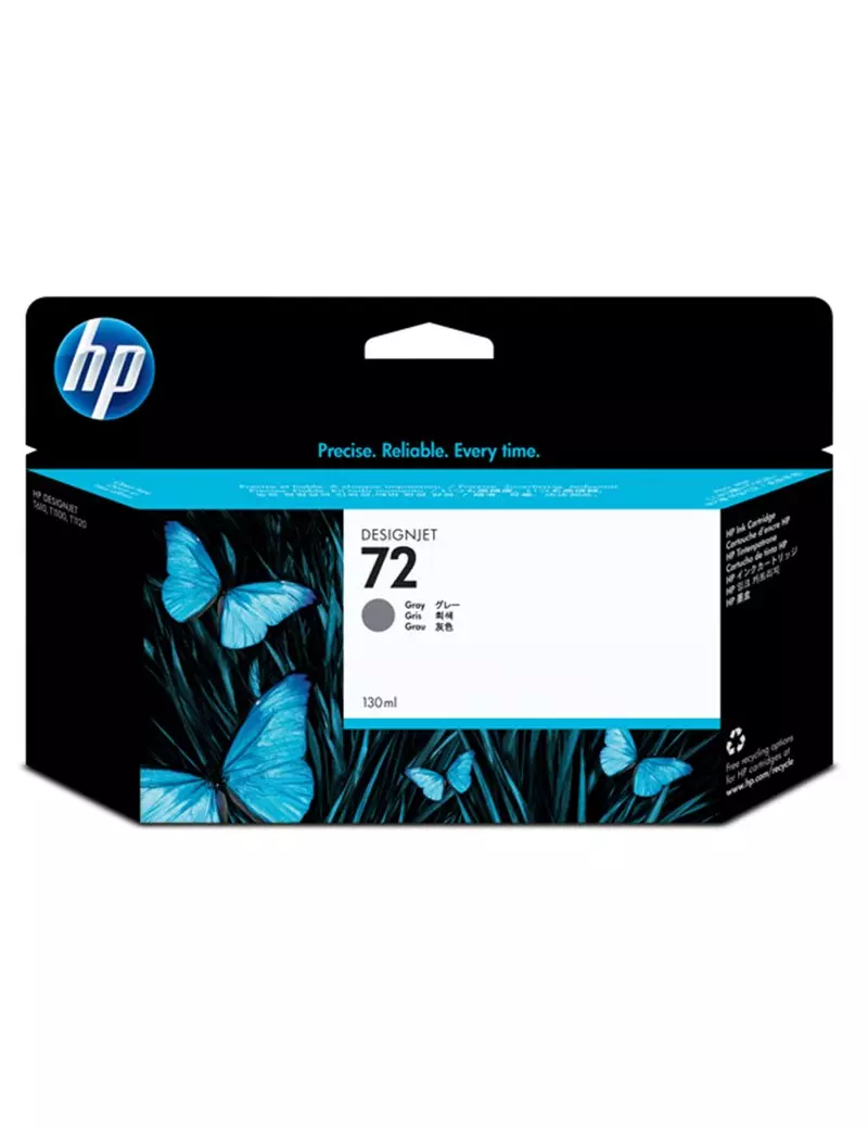 Cartuccia Originale HP C9374A 72 (Grigio 130 ml) Cartuccia Originale HP C9374A 72 (Grigio 130 ml)