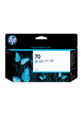 Cartuccia Originale HP C9390A 70 (Ciano Chiaro 130 ml)