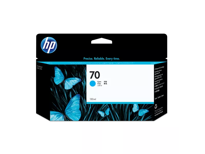 Cartuccia Originale HP C9452A 70 (Ciano 130 ml) Cartuccia Originale HP C9452A 70 (Ciano 130 ml)