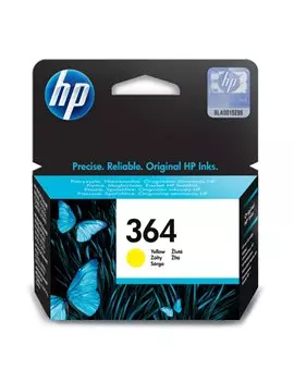 Cartuccia Originale HP CB320EE 364 (Giallo)