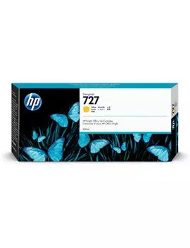 Cartuccia Originale HP F9J78A 727 (Giallo 300 ml)