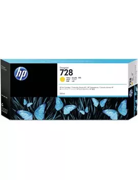 Cartuccia Originale HP F9K15A 728 (Giallo 300 ml)