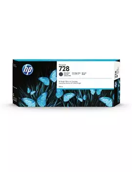 Cartuccia Originale HP F9J68A 728 (Nero Opaco 300 ml)