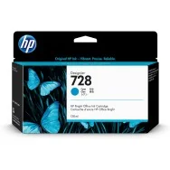 Cartuccia Originale HP F9J67A 728 (Ciano 130 ml)