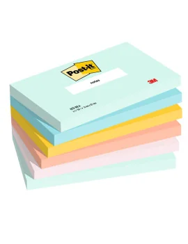 Post-it Notes Super Sticky 655-BEA 3M - 76x127 mm - 7100259082 (Beachside Conf. 6)