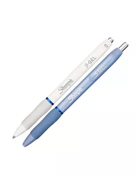Penna Gel a Scatto Sharpie Paper Mate - 0,7 mm - 2162641 (Blu Conf. 12)
