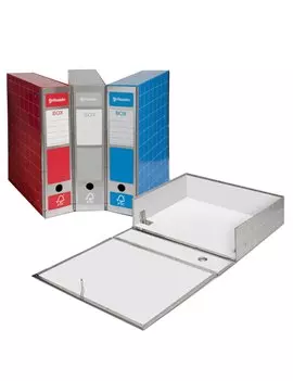 Scatola Archivio con Cerniera Box 4 Resisto - Dorso 9 - 28x35 cm - RESX401-B (Blu)