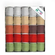 Nastro per Regali 68245 Brizzolari - 10 mm x 5 m - 02307500 (Assortiti Glitterati Conf. 25)