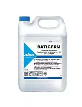 Detergente Disinfettante Batigerm Alca - ALC522 - 5 Litri