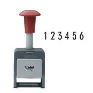 Timbro Numeratore Autoinchiostrante 5756/P Trodat - 5,5 mm - 6 Colonne - 86621