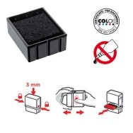 Tamponcino di Ricambio per Timbri Printer E/Q24 Colop - E/Q24 N (Nero Conf. 5)