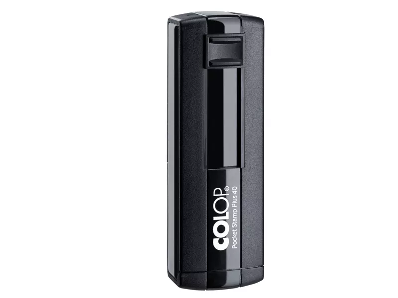 Timbro Tascabile Autoinchiostrante Pocket Stamp Plus 40 Colop - 23x59 mm - PSP40N (Nero) Timbro Tascabile Autoinchiostrante Pocket Stamp Plus 40 Colop - 23x59 mm - PSP40N (Nero)