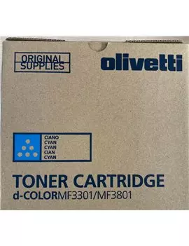 Toner Originale Olivetti B1218 (Ciano 12000 pagine)