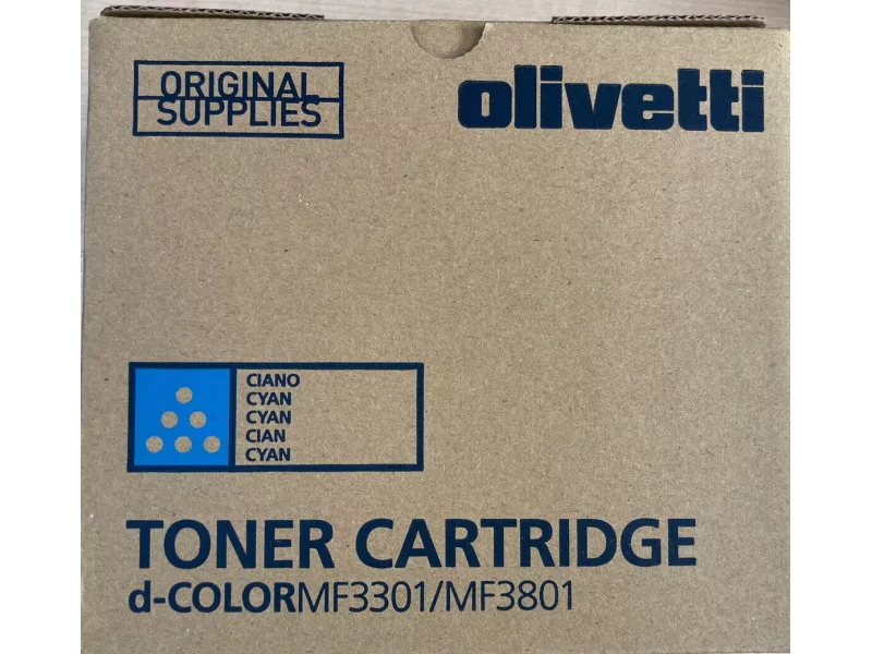 Toner Originale Olivetti B1218 (Ciano 12000 pagine)