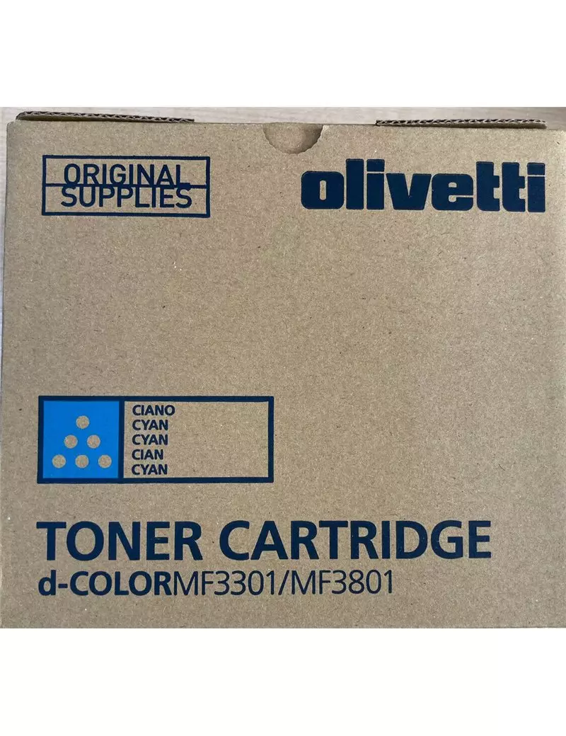 Toner Originale Olivetti B1218 (Ciano 12000 pagine)