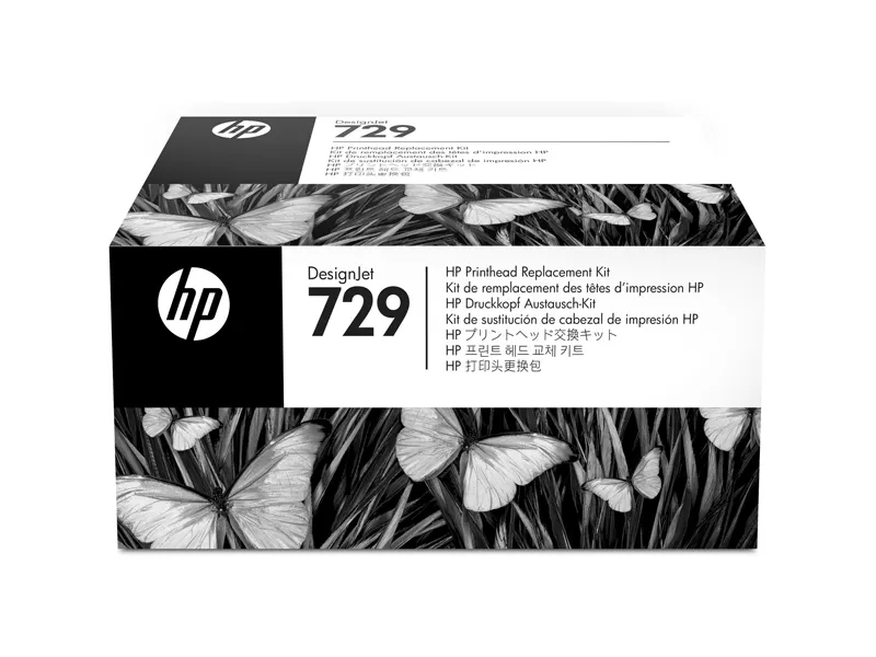 Testina di Stampa Originale HP F9J81A 729 (Nero e Colori)