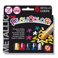 Tempera Solida Playcolor Istant - 10321 (Assortiti Metallic Conf. 6)