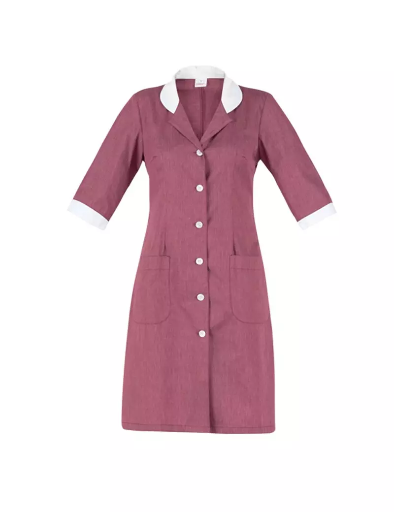 Camice per Pulizie Ortensia Giblor's - Taglia L - Q9R00220-U35-L (Bordeaux) Camice per Pulizie Ortensia Giblor's - Taglia L - Q9R00220-U35-L (Bordeaux)