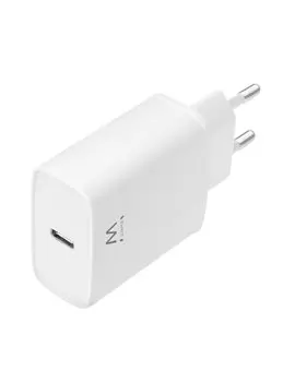 Caricabatterie Eminent - 1 Porta USB Type C - 486622642 (Bianco)