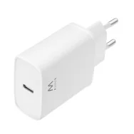 Caricabatterie Eminent - 1 Porta USB Type C - 486622642 (Bianco)