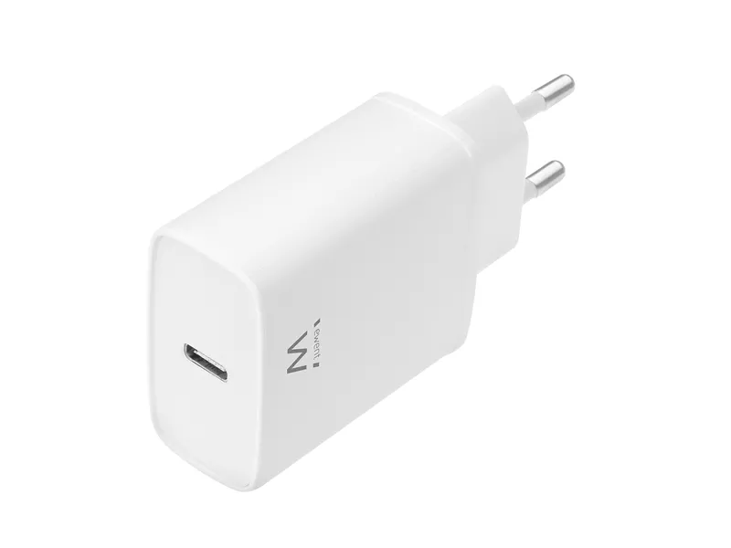 Caricabatterie Eminent - 1 Porta USB Type C - 486622642 (Bianco)
