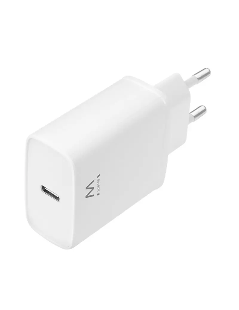 Caricabatterie Eminent - 1 Porta USB Type C - 486622642 (Bianco)