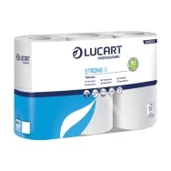 Carta Igienica Strong 6 Lucart - 2 Veli - 300 Strappi - 811E04 (Conf. 6)
