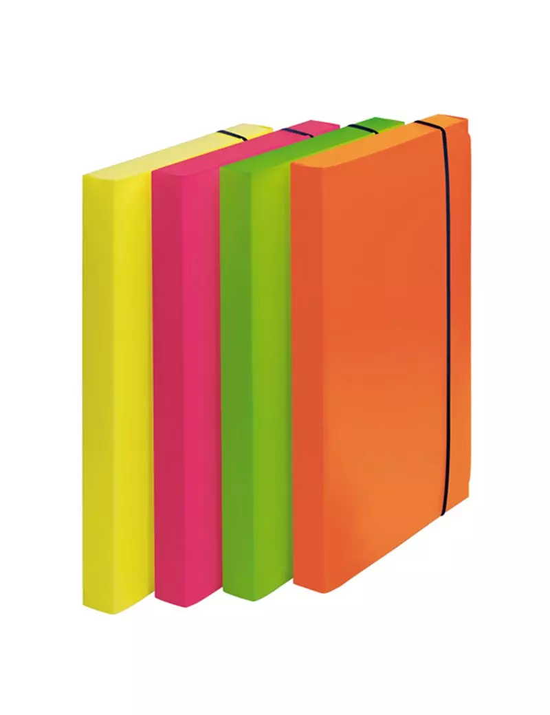 Cartella Portaprogetti con Elastico Shocking File Fellowes - Dorso 3 - 24x35 cm - 1028101 (Assortiti Fluo Conf. 4) Cartella Portaprogetti con Elastico Shocking File Fellowes - Dorso 3 - 24x35 cm - 1028101 (Assortiti Fluo Conf. 4)
