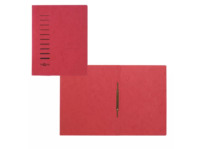 Cartellina in Cartoncino ad Aghi Pagna - A4 - 28001-01 (Rosso Conf. 25)