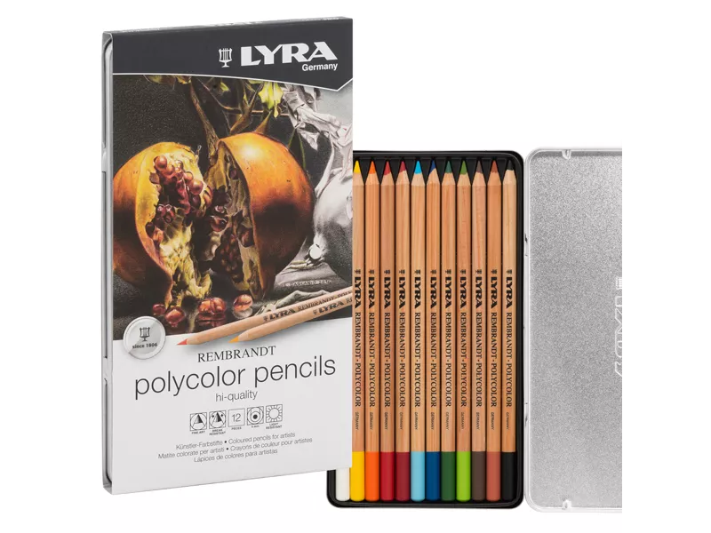 Matite Colorate Rembrandt Polycolor Lyra Fila - 3,7 mm - L2001120 (Assortiti Conf. 12) Matite Colorate Rembrandt Polycolor Lyra Fila - 3,7 mm - L2001120 (Assortiti Conf. 12)
