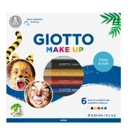 Matite Cosmetiche Make Up Giotto - 6,25 mm - 474000 (Colori Classici Conf. 6)
