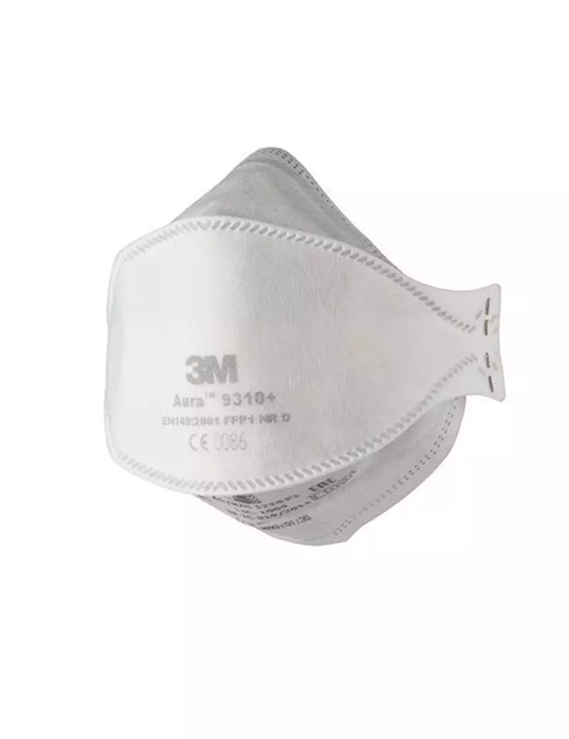 Mascherina FFP1 Aura 9310+ 3M - 7100140879 (Bianco Conf. 20) Mascherina FFP1 Aura 9310+ 3M - 7100140879 (Bianco Conf. 20)