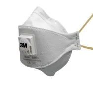 Mascherina FFP1 con Valvola Aura 9312+ 3M - 7100140910 (Bianco Conf. 10)