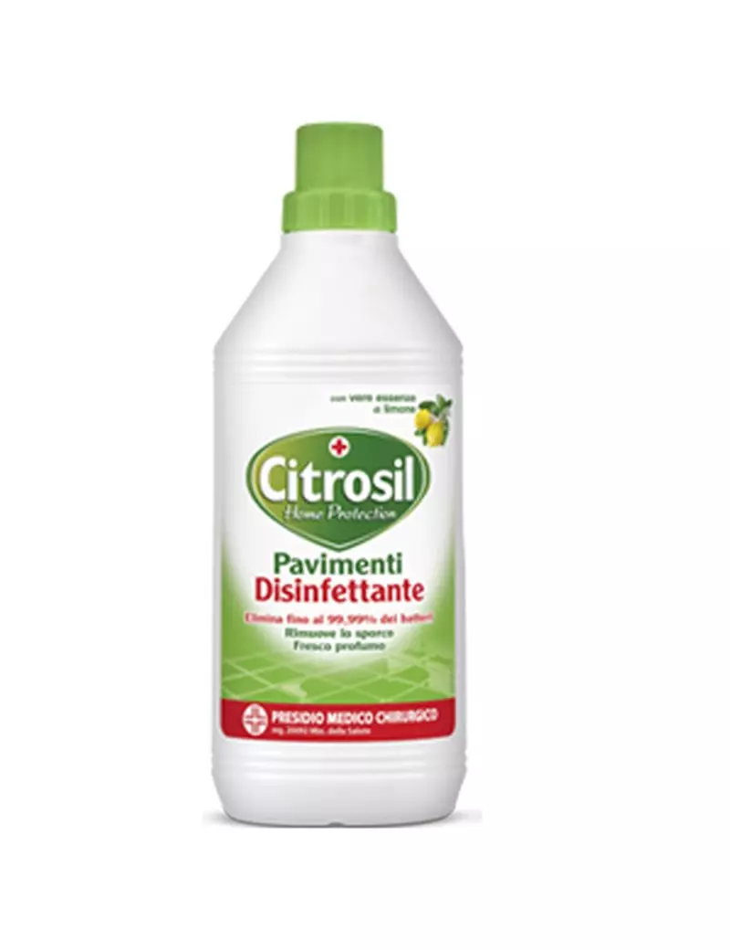 Detergente per Pavimenti Disinfettante Citrosil - M2804 (Limone 900 ml) Detergente per Pavimenti Disinfettante Citrosil - M2804 (Limone 900 ml)