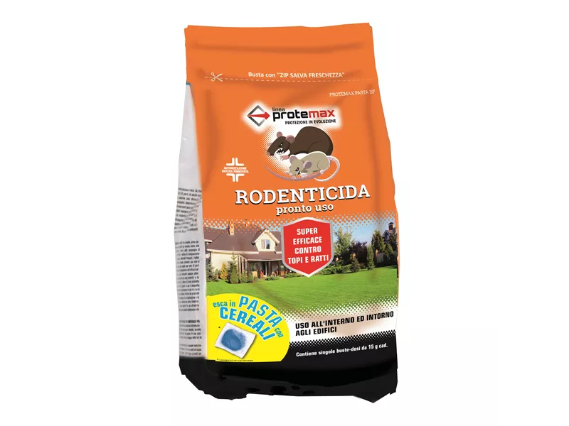 Esca Rodenticida in Pasta Blu Protemax - PROTE021 (Conf. 1,5 kg)