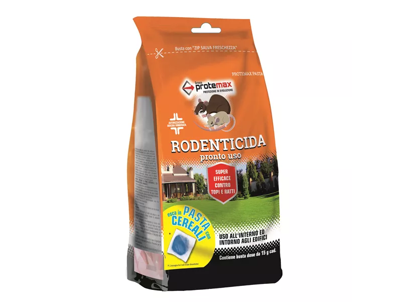Esca Rodenticida in Pasta Blu Protemax - PROTE020 (Conf. 150 g)