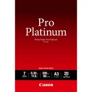 Carta Fotografica Pro Platinum PT-101 Canon - A3 - 300 g - Lucida - 2768B017 (Conf. 20)